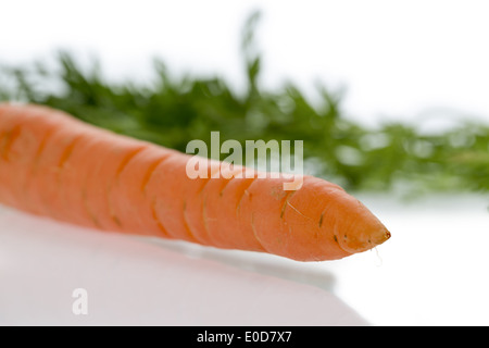 Les carottes de culture biologique. Fruits et légumes frais est toujours en bonne santé. Photo symbolique à une saine alimentation., Moehren aus Banque D'Images