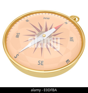 3D Render of a boussole Banque D'Images
