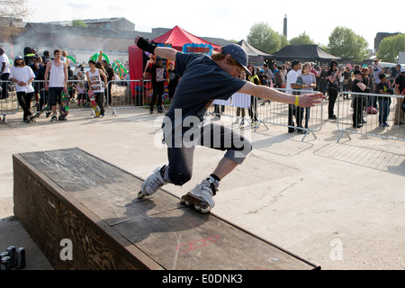 Londres, Royaume-Uni. 4e mai 2014. Un jour un Streetfest du festival de la culture urbaine Banque D'Images