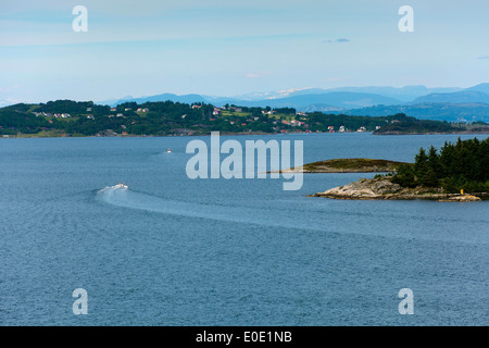 Littoral près de Stavanger, Norvège Banque D'Images