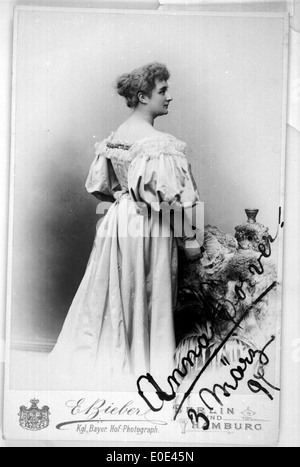 Portrait d'Anna Corver Banque D'Images