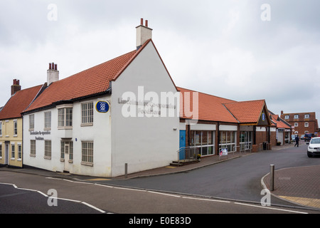 Foodstore Coopérative Lincolnshire High Street Caistor Banque D'Images