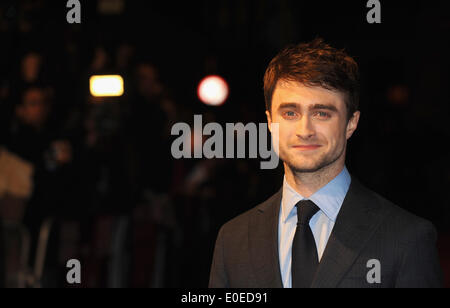 London, UK, UK. 17 Oct, 2013. Daniel Redcliffe assiste à la projection de ''Kill your Darlings'' lors de la 57e BFI London Film Festival at Odeon West End. © Ferdaus Shamim/ZUMA/ZUMAPRESS.com/Alamy fil Live News Banque D'Images