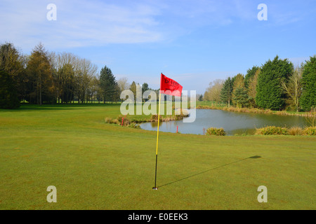 Golf au De Vere Staverton Park Hotel, Daventry, route, Staverton Northamptonshire, Angleterre, Royaume-Uni Banque D'Images