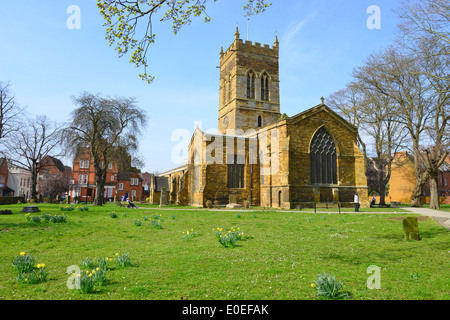 Église St Giles, Northampton, Northamptonshire, Angleterre, Royaume-Uni Banque D'Images