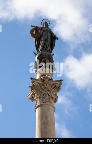 Denkmal am Piazza di Spagna, Rom, Italie - Monument à la Piazza di Spagna, Rome, Italie Banque D'Images