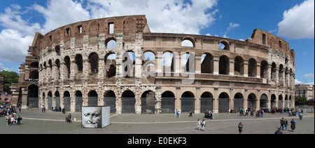 Kolosseum, Rom, Italie - Colisée, Rome, Italie Banque D'Images