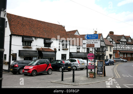 Le village de l'abréger, dans le comté d'Essex, UK 2014 Banque D'Images