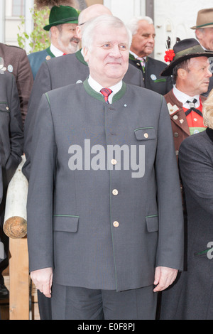 Premier Ministre de la CSU Horst Seehofer Banque D'Images