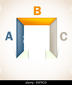 Conception infographique Banque D'Images