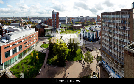 L'Université d'Aston nouveau campus à Birmingham au Royaume-Uni. Banque D'Images
