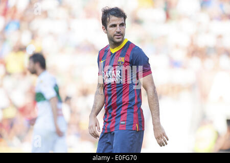 Elche, Espagne. Le 11 mai, 2014. Le Cesc Fabregas en correspondance entre Elche et le FC Barcelone, pour la semaine 37 de l'espagnol Liga BBVA joué au Martinez Valero Stadium, le 11 mai 2014. Photo : Aitor Bouzo/Urbanandsport Nurphoto /. Bouzo/NurPhoto © Aitor/ZUMAPRESS.com/Alamy Live News Banque D'Images