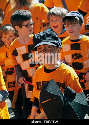 Brighton's 2014 Children's Parade Banque D'Images