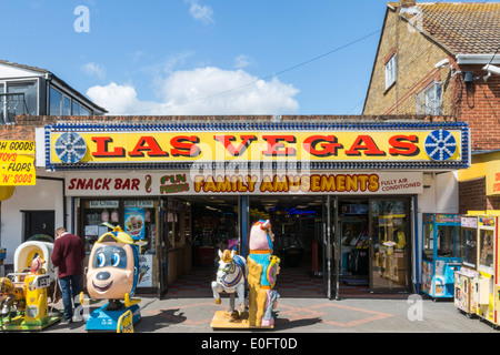 Family Amusement Arcade Ile de Sheppey Leysdown Banque D'Images