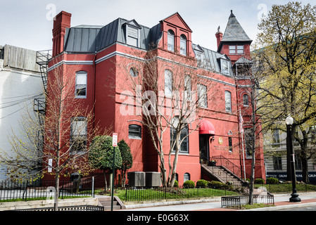 Annexe de la chancellerie de l'Ambassade de Malaisie, 1501 18th Street NW, Washington DC Banque D'Images