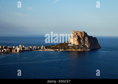 Penon de Ifach, Calpe, Alicante, Espagne Banque D'Images