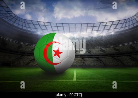 En Algérie de football couleurs Banque D'Images