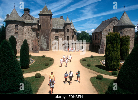 Chateau de Cordes à Murol, Puy-de-Dôme, Auvergne, France Banque D'Images