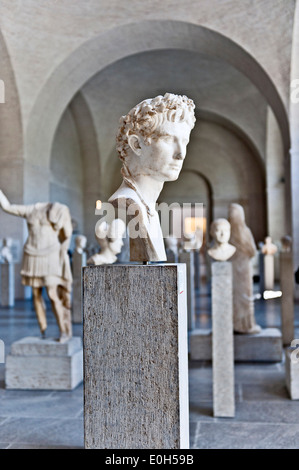 Sculptures à la Glyptothèque, Munich, Haute-Bavière, Bavière, Allemagne Banque D'Images