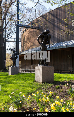 Le Delacorte Theater, Central Park, NYC Banque D'Images