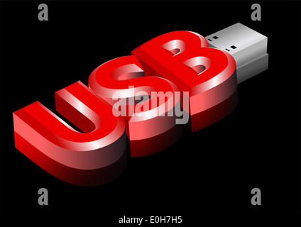 USB Banque D'Images