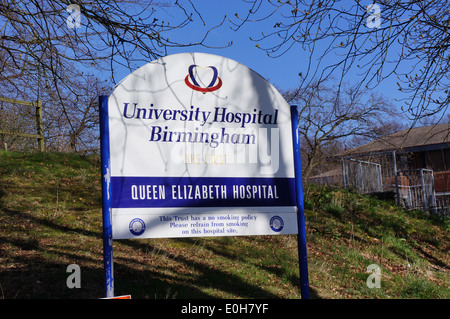 Queen Elizabeth Hospital, Birmingham, Birmingham University Hospital Birmingham NHS Trust Banque D'Images