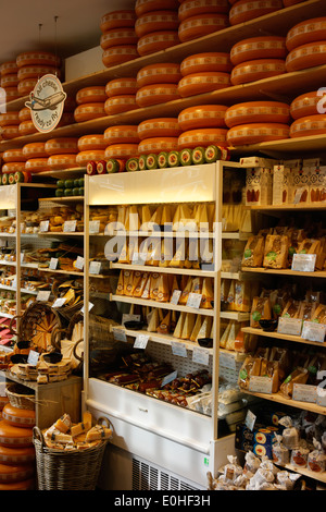 Fromagerie à Amsterdam, Hollande. Banque D'Images