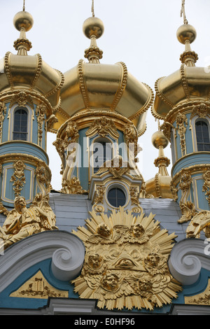 Palais de Catherine St Petersburg Russie Banque D'Images