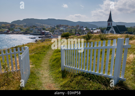 L'église anglicane St. Paul à Trinity, péninsule de Bonavista, Terre-Neuve et Labrador, Canada Banque D'Images