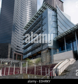 Bâtiments dans une ville, l'Hôtel de ville de Seattle, Seattle, Washington State, USA Banque D'Images