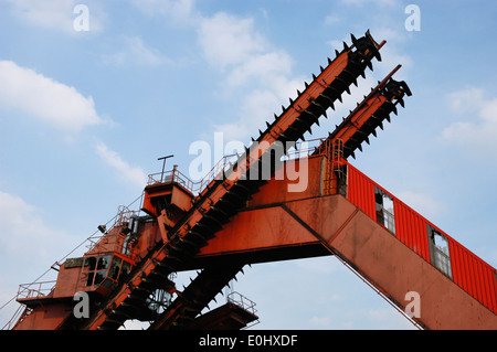 Deutschland, Essen, Zeche Zollverein, l'UNESCO Welterbe, Allemagne, Essen, Zeche Zollverein complexe industriel de la mine de charbon Banque D'Images