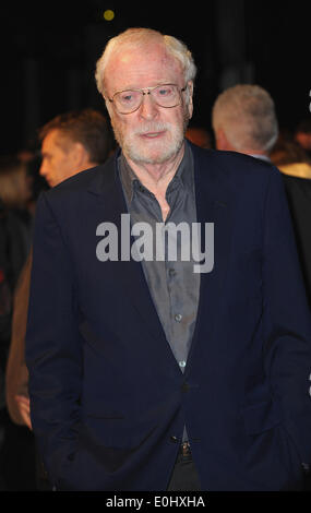 London, UK, UK. 12 octobre, 2013. Michael Caine assiste à la projection de ''lit'' lors de la 57e BFI London Film Festival at Odeon West End. © Ferdaus Shamim/ZUMA/ZUMAPRESS.com/Alamy fil Live News Banque D'Images