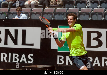 Andy Murray vs Marcel Granollers au Masters de tennis de Rome , Rome, Italie. 5/14/14 Banque D'Images