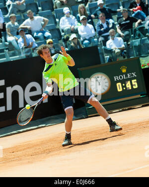 Andy Murray vs Marcel Granollers au Masters de tennis de Rome , Rome, Italie. 5/14/14 Banque D'Images