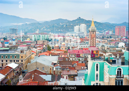 Toits de Batumi - célèbre destination touristique en Gerorgia. Banque D'Images