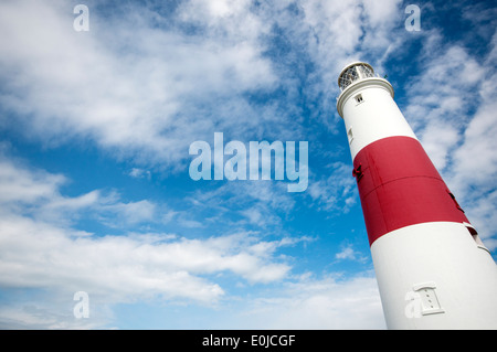 Détail de Portland Bill lighthouse, Dorset, England, UK Banque D'Images