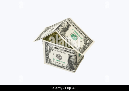 Le dollar US de la lumière, de l'US Dollar Schein Banque D'Images