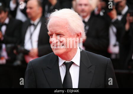 Cannes, France. 14 mai, 2014. André Dussollier à la Grace de Monaco la projection de gala et cérémonie d'tapis rouge à la 67ème Festival du Film de Cannes, France. Le mercredi 14 mai 2014 au Festival de Cannes, France. Credit : Doreen Kennedy/Alamy Live News Banque D'Images