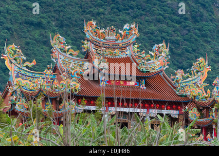 Hsieh-un temple, Hualien, Taiwan Banque D'Images