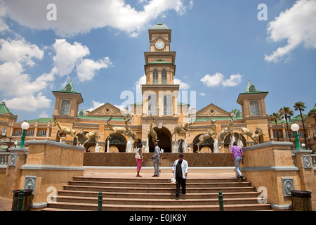 Gold Reef City Casino et Hôtel à Johannesburg, Gauteng, Afrique du Sud, l'Afrique Banque D'Images