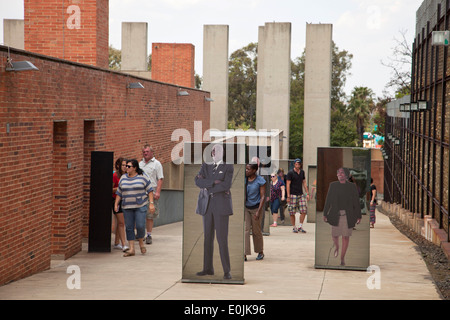 L'art moderne à l'intérieur de la Johannesburg, Gauteng, Afrique du Sud, l'Afrique Banque D'Images