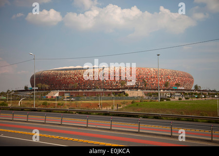 First National Bank Stadium / FNB Stadium ou au Soccer City de Johannesburg, Gauteng, Afrique du Sud, l'Afrique Banque D'Images