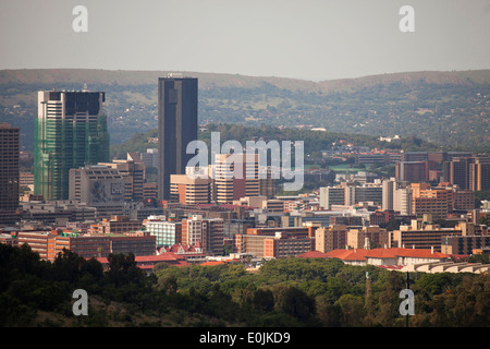 Cityscape Pretoria, Gauteng, Afrique du Sud, l'Afrique Banque D'Images