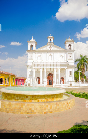 Suchitoto town en El Salvador Banque D'Images