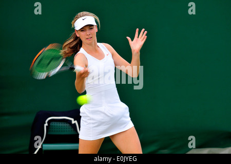 Katie Boulter (GO) à Wimbledon 2013 Banque D'Images