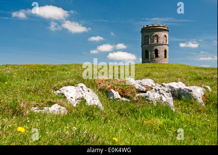 Le Temple de Salomon, Grinlow Hill, Buxton, Peak District, Derbyshire, Angleterre, RU Banque D'Images