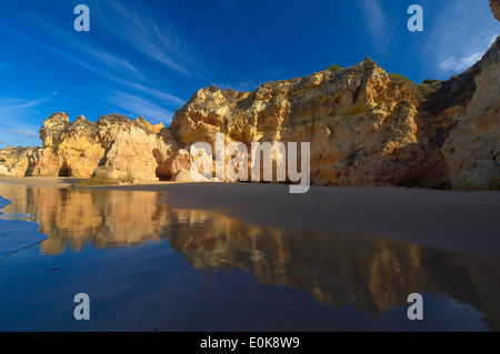 Plage de Tres Irmaos, Portimao, Alvor, Praia dos Tres Irmaos, Algarve, Portugal, Europe Banque D'Images