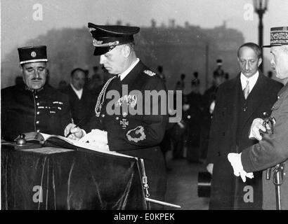 Leader Nazi Joachim von Ribbentrop Banque D'Images