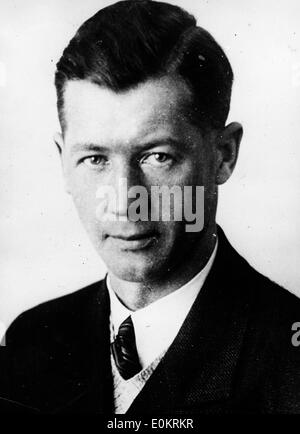 01 janvier 1940 - Munich, Allemagne - dossier Photo : Vers les années 1940. Leader Nazi JOSEF TERBOVEN, le Reichskommissar de Norvège, au cours de la Seconde Guerre mondiale. Banque D'Images