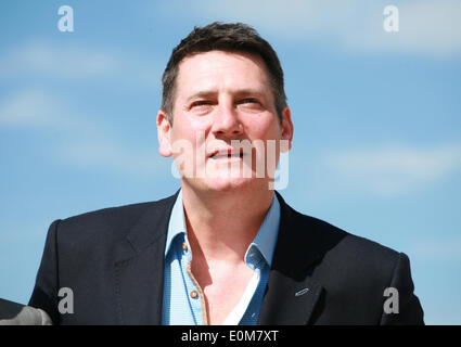 Cannes, France. 16 mai, 2014. Tony Hadley au photocall pour le film Les garçons de l'âme du monde occidental avec Spandau Ballet à la 67ème Festival du Film de Cannes, le vendredi 16 mai 2014, Cannes, France. Credit : Doreen Kennedy/Alamy Live News Banque D'Images